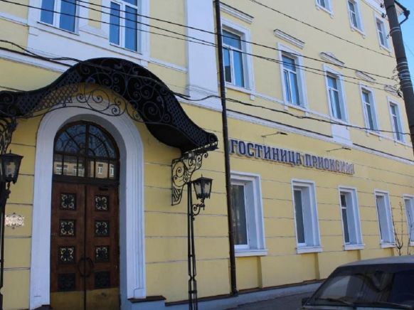Гостиница Приокская по адресу Рязань, ул. Семинарская, д. 13, 173 км трассы М5