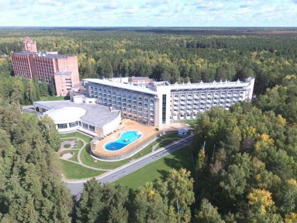 Отель Сибирь с бассейном по адресу Тюменский р-н, Червишево, 19 км от Червишевского тракта, д. 1