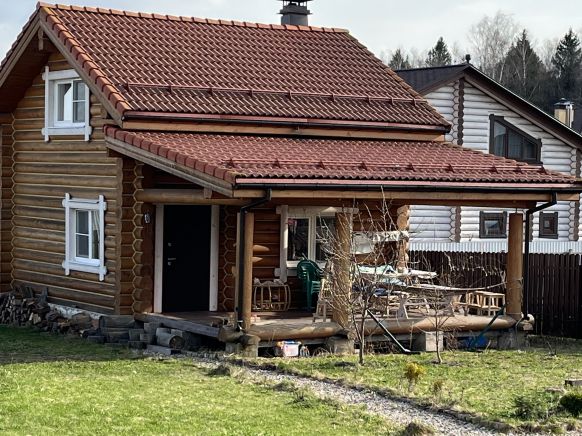Фото — Загородный Дом-баня из кедра и лиственницы, Алёшино, Московская область